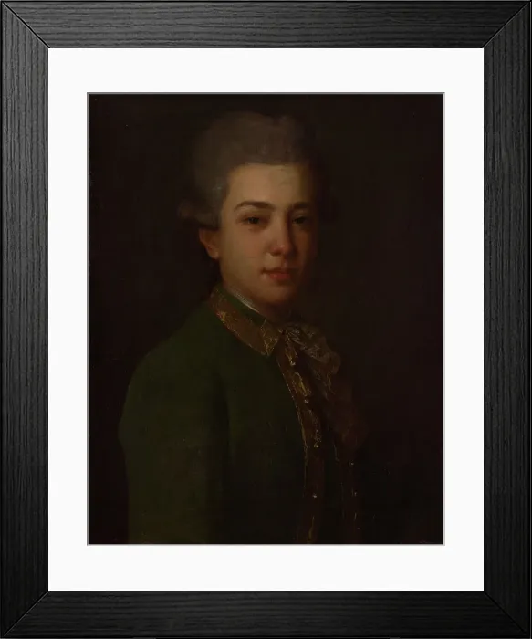 Framed Print : Portrait of Count Nikolay Petrovich Rumyantsev (1754-1826), c1770. Creator: Rokotov, Fyodor Stepanovich (1735-1808) Framed Print : Portrait of Count Nikolay Petrovich Rumyantsev (1754-1826), c1770. Creator: Rokotov, Fyodor Stepanovich (1735-1808)