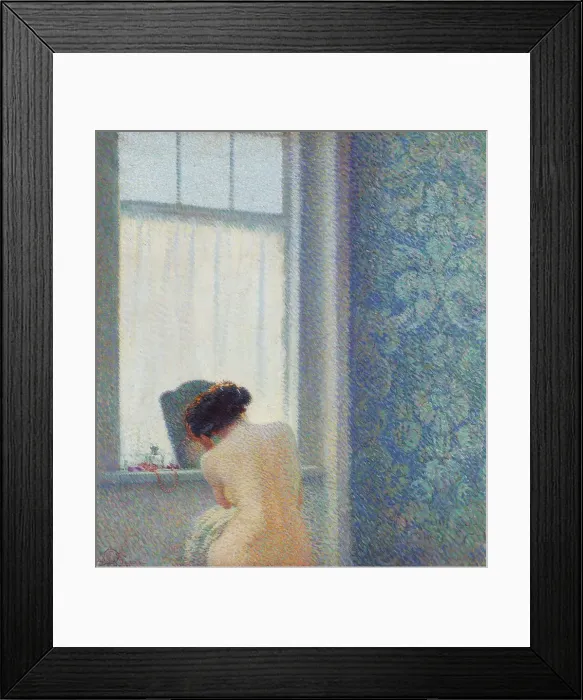 Framed Print : Summer morning, 1913. Creator: Terzi, Aleardo (1870-1943) Framed Print : Summer morning, 1913. Creator: Terzi, Aleardo (1870-1943)