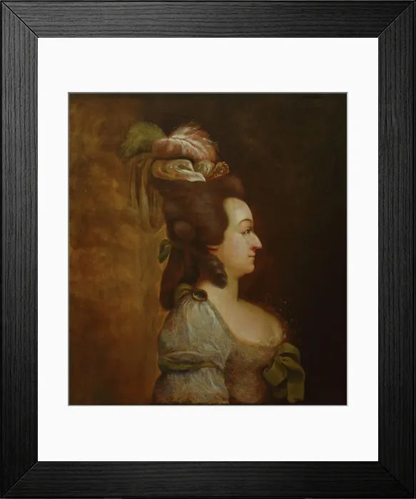 Framed Print : Portrait of Queen Marie Antoinette of France (1755-1793), Second Half of the 18th cen. Creator: Shemayev, Alexey (active 1775-1808) Framed Print : Portrait of Queen Marie Antoinette of France (1755-1793), Second Half of the 18th cen. Creator: Shemayev, Alexey (active 1775-1808)