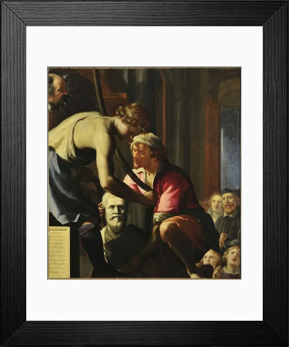 Framed Print : The erection of the tomb of Michelangelo Buonarroti in the church of Santa Croce, Florence, 1618-1620 Creator: Titi (Tito), Tiberio (1578-1637) Framed Print : The erection of the tomb of Michelangelo Buonarroti in the church of Santa Croce, Florence, 1618-1620 Creator: Titi (Tito), Tiberio (1578-1637)
