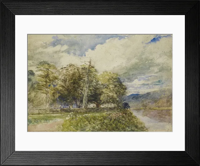 Framed Print : Bettws-y-Coed, 1859. Creator: David Cox the Elder Framed Print : Bettws-y-Coed, 1859. Creator: David Cox the Elder