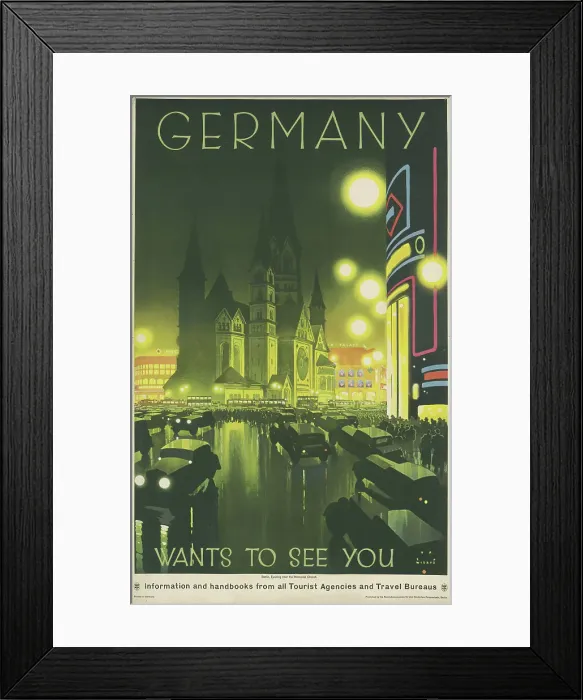 Framed Print : Germany. Wants to See You, 1929. Creator: Wiertz, Jupp (1888-1939) Framed Print : Germany. Wants to See You, 1929. Creator: Wiertz, Jupp (1888-1939)
