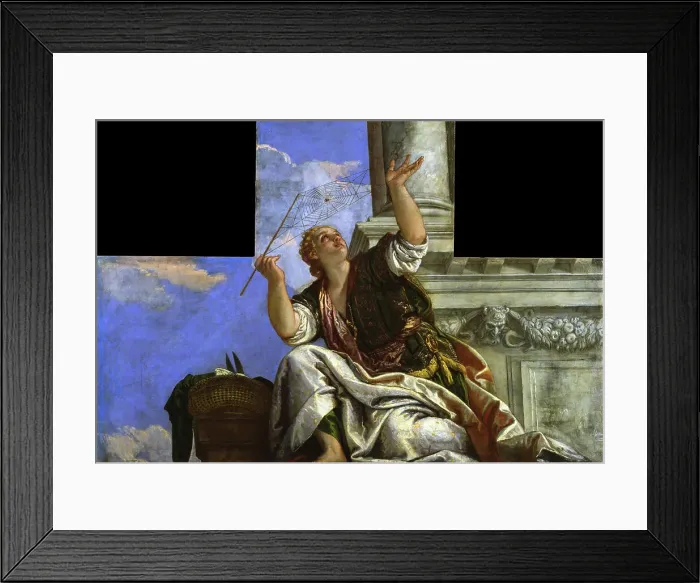 Framed Print : Dialectics (Cobweb), 1575-1578. Creator: Veronese, Paolo (1528-1588) Framed Print : Dialectics (Cobweb), 1575-1578. Creator: Veronese, Paolo (1528-1588)