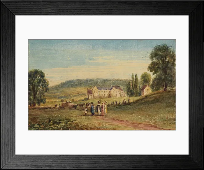 Framed Print : Near Malvern, 1834-37. Creator: David Cox the Elder Framed Print : Near Malvern, 1834-37. Creator: David Cox the Elder