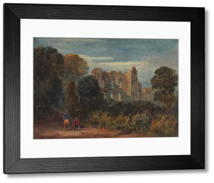 Framed Print : Kenilworth Castle - The Keep, c1800-1850. Creator: David Cox the Elder Framed Print : Kenilworth Castle - The Keep, c1800-1850. Creator: David Cox the Elder