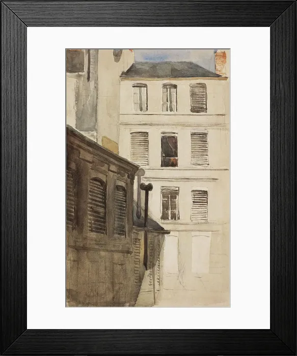 Framed Print : Architectural Study, c1840s. Creator: David Cox the Elder Framed Print : Architectural Study, c1840s. Creator: David Cox the Elder