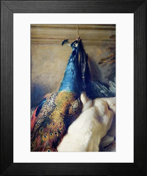 Framed Print : Dead Game, 1829. Creator: Edward Coleman Framed Print : Dead Game, 1829. Creator: Edward Coleman
