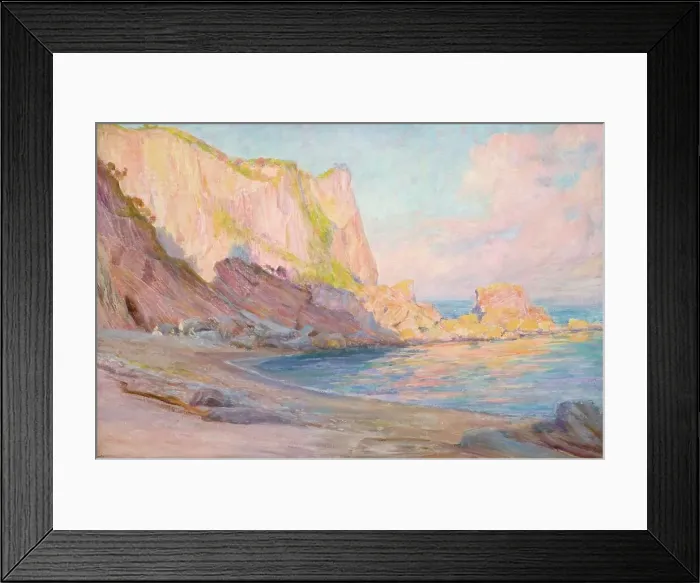 Framed Print : Evening In South Devon, 1930. Creator: Edward Steel Harper Framed Print : Evening In South Devon, 1930. Creator: Edward Steel Harper