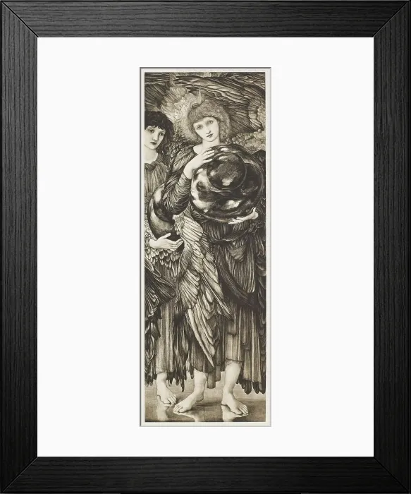Framed Print : Dalziels Bible Gallery - The Days of Creation - The Second Day, c1860s, (1900). Creator: Unknown Framed Print : Dalziels Bible Gallery - The Days of Creation - The Second Day, c1860s, (1900). Creator: Unknown
