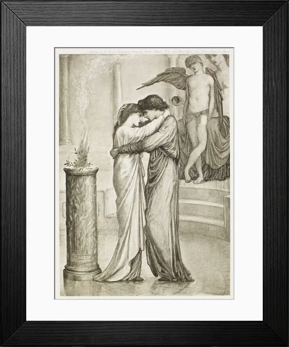 Framed Print : Altar of Hymen, c1870s, (1900). Creator: Unknown Framed Print : Altar of Hymen, c1870s, (1900). Creator: Unknown