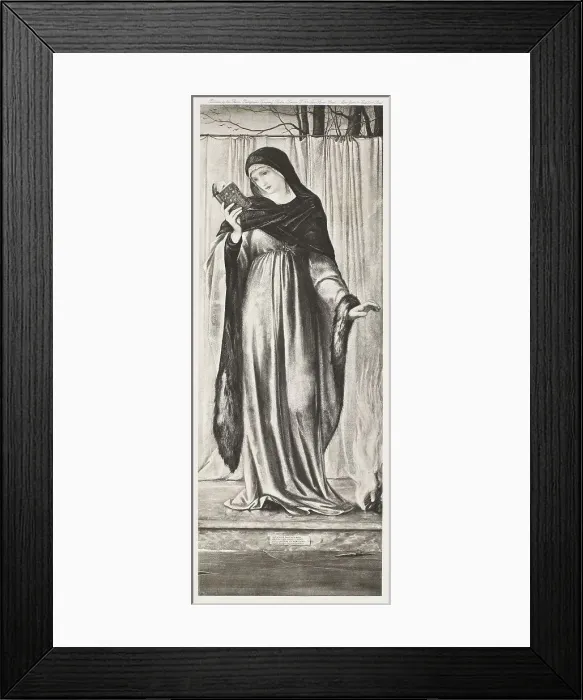 Framed Print : The Lapse of the Year - Winter, c1860s, (1900). Creator: Unknown Framed Print : The Lapse of the Year - Winter, c1860s, (1900). Creator: Unknown
