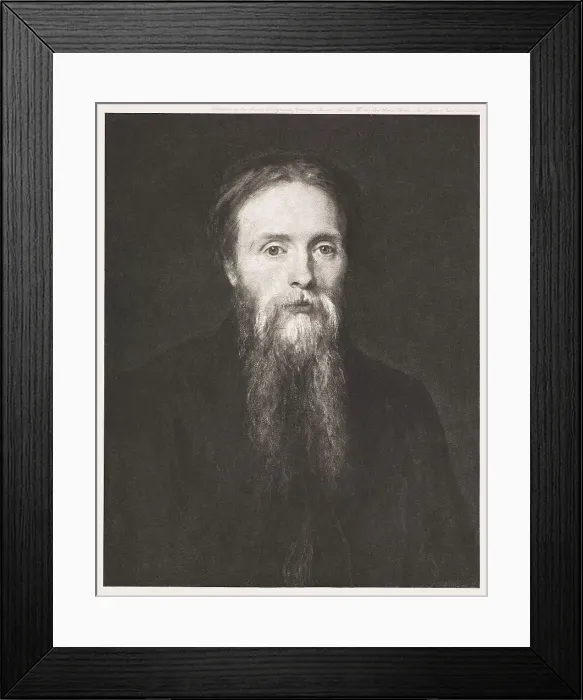 Framed Print : Portrait of Edward Burne-Jones (1833-1898), 1900. Creator: Unknown Framed Print : Portrait of Edward Burne-Jones (1833-1898), 1900. Creator: Unknown