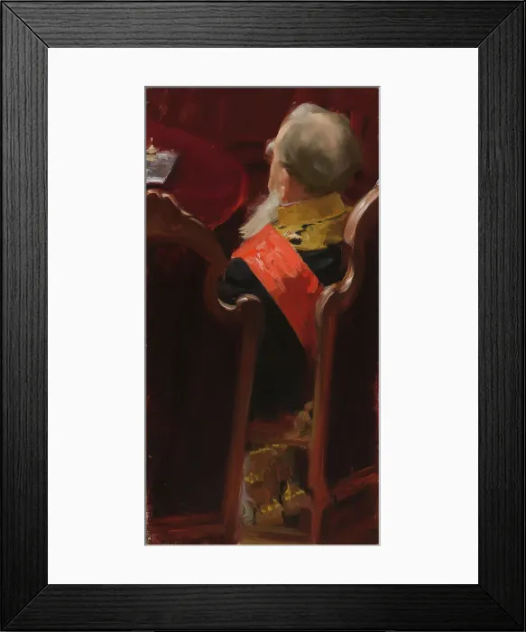 Framed Print : Portrait of General Wischniakoff, c1900s. Creator: Boris Mikhajlovich Kustodiev Framed Print : Portrait of General Wischniakoff, c1900s. Creator: Boris Mikhajlovich Kustodiev