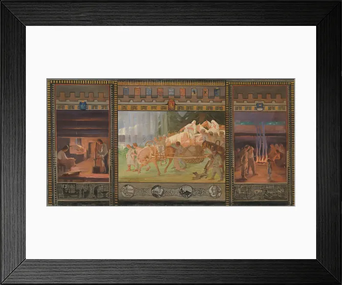 Framed Print : Legenda, 1929. Creator: Carl Bengts Framed Print : Legenda, 1929. Creator: Carl Bengts