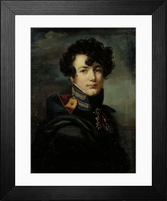 Framed Print : Prince Vasili Vasiljevits Dolgoruki, 1811. Creator: Carl Christian Vogel von Vogelstein Framed Print : Prince Vasili Vasiljevits Dolgoruki, 1811. Creator: Carl Christian Vogel von Vogelstein