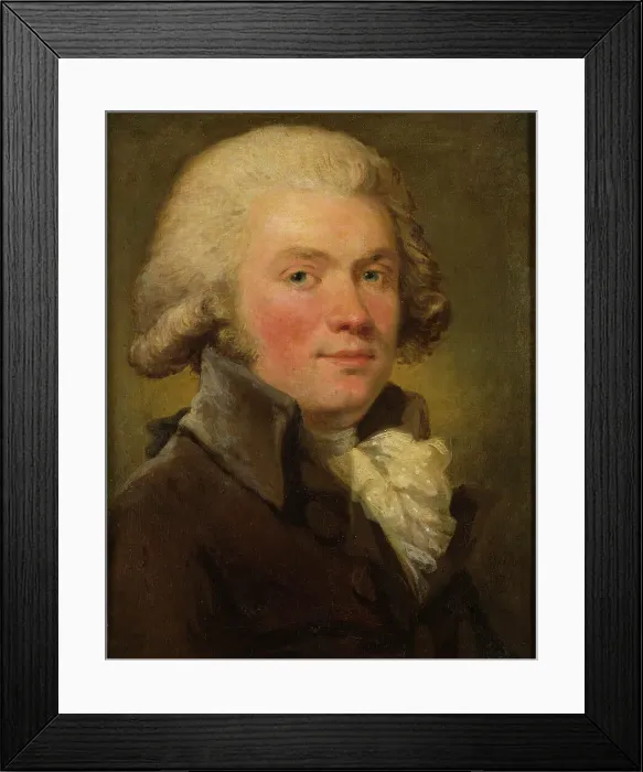 Framed Print : State Antiquarian Georg Frans Tihleman, 1790. Creator: Carl Fredrik von Breda Framed Print : State Antiquarian Georg Frans Tihleman, 1790. Creator: Carl Fredrik von Breda