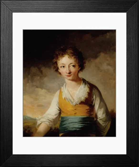 Framed Print : Jean Martin de Ron, 1802. Creator: Carl Fredrik von Breda Framed Print : Jean Martin de Ron, 1802. Creator: Carl Fredrik von Breda