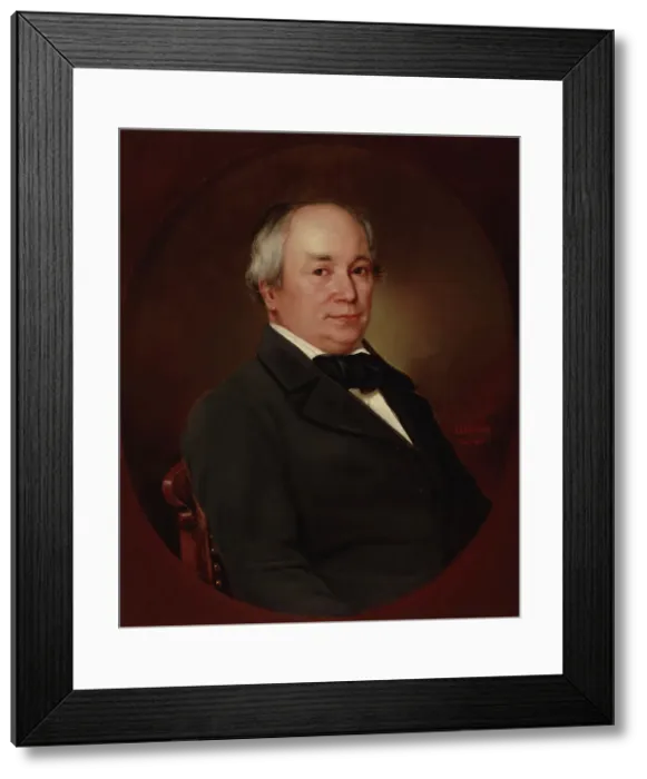 Framed Print : Ivan Sinebrychoff, 1861. Creator: Erik Johan Lofgren Framed Print : Ivan Sinebrychoff, 1861. Creator: Erik Johan Lofgren