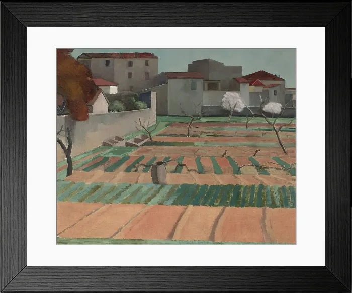 Framed Print : Spring in Cagnes, 1932. Creator: Carl Wargh Framed Print : Spring in Cagnes, 1932. Creator: Carl Wargh
