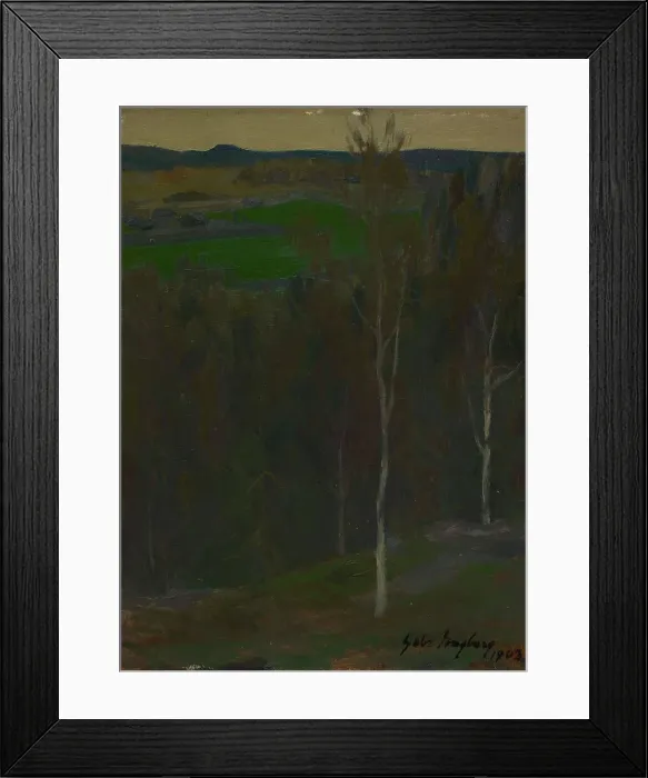 Framed Print : Spring Landscape, 1903. Creator: Gabriel Engberg Framed Print : Spring Landscape, 1903. Creator: Gabriel Engberg