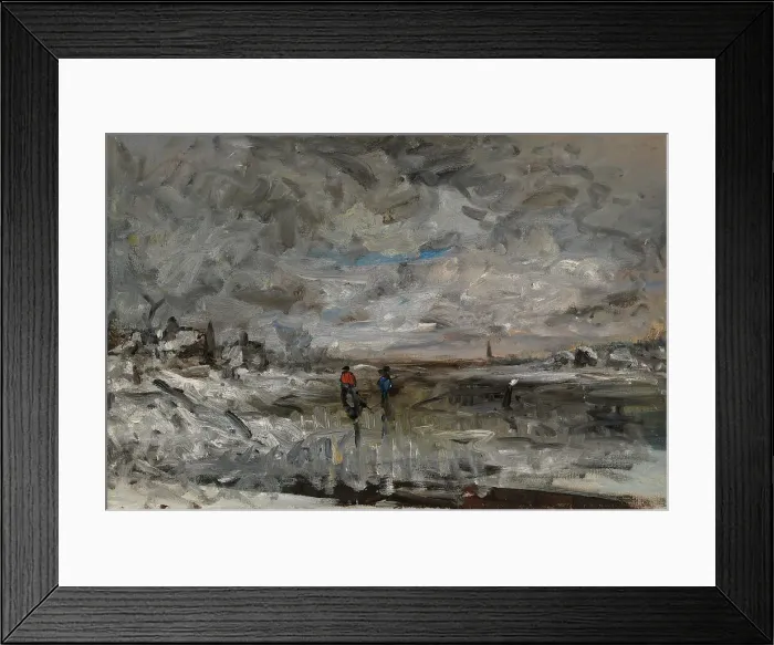 Framed Print : Winter Landscape, 1880. Creator: Fanny Churberg Framed Print : Winter Landscape, 1880. Creator: Fanny Churberg