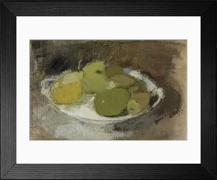Framed Print : Still Life in Green, c1930. Creator: Helene Schjerfbeck Framed Print : Still Life in Green, c1930. Creator: Helene Schjerfbeck