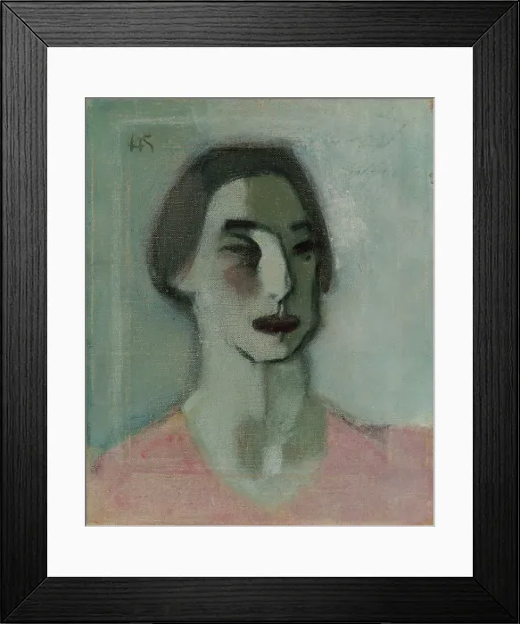 Framed Print : Forty Years Old, 1939. Creator: Helene Schjerfbeck Framed Print : Forty Years Old, 1939. Creator: Helene Schjerfbeck