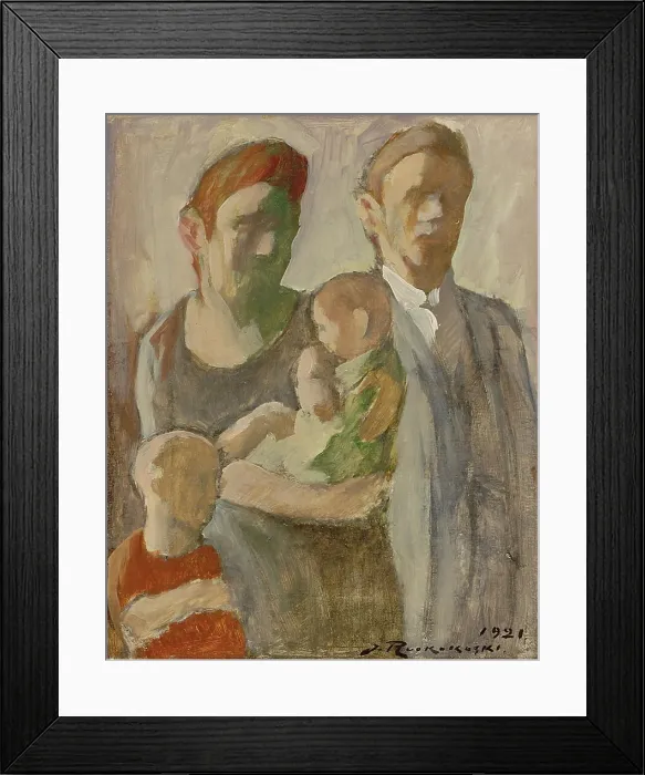 Framed Print : Family, 1921. Creator: Jalmari Ruokokoski Framed Print : Family, 1921. Creator: Jalmari Ruokokoski