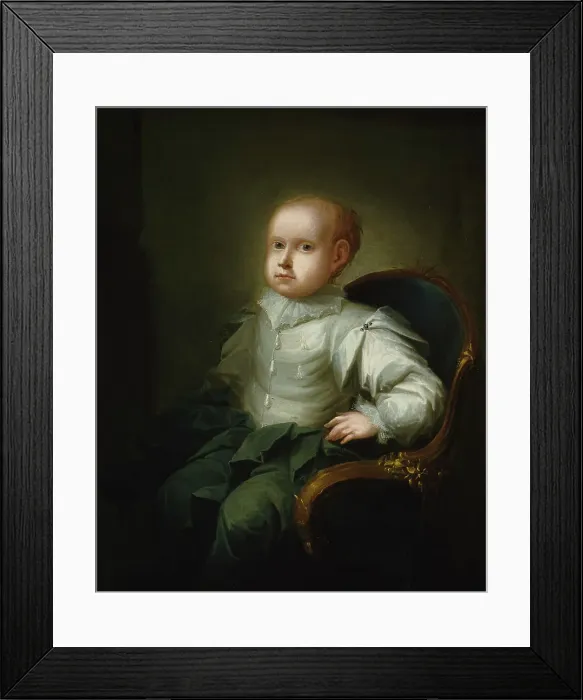 Framed Print : Isak Edvard Wacklin, the Artist´s Son, 1757. Creator: Isak Wacklin Framed Print : Isak Edvard Wacklin, the Artist´s Son, 1757. Creator: Isak Wacklin