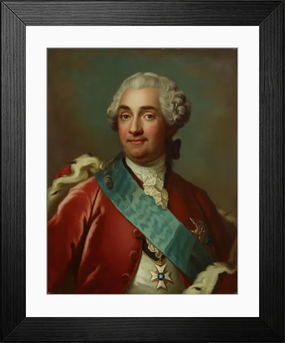 Framed Print : Councillor Ulrik Scheffer, c1750. Creator: Jakob Bjork Framed Print : Councillor Ulrik Scheffer, c1750. Creator: Jakob Bjork