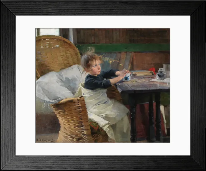 Framed Print : The Convalescent, 1888. Creator: Helene Schjerfbeck Framed Print : The Convalescent, 1888. Creator: Helene Schjerfbeck