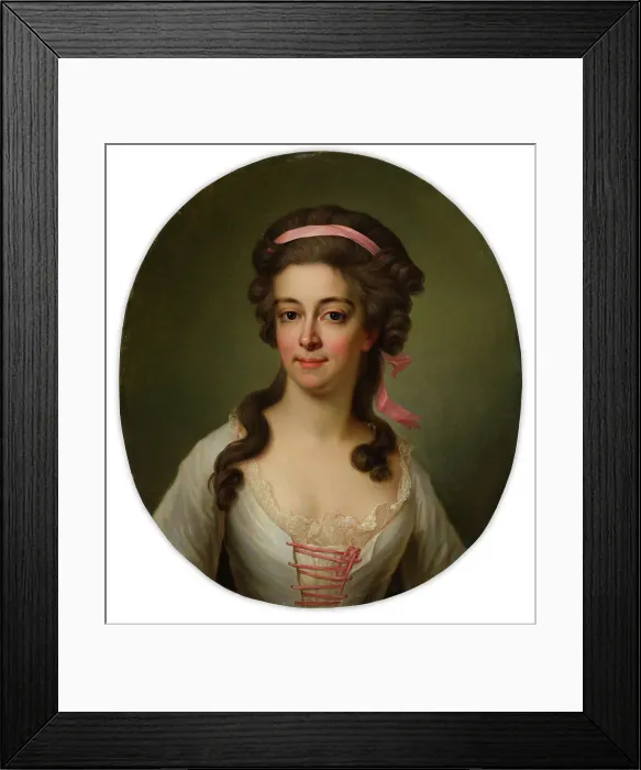 Framed Print : Countess Maria Eleonora Lewenhaupt, c1783. Creator: Jakob Bjork Framed Print : Countess Maria Eleonora Lewenhaupt, c1783. Creator: Jakob Bjork