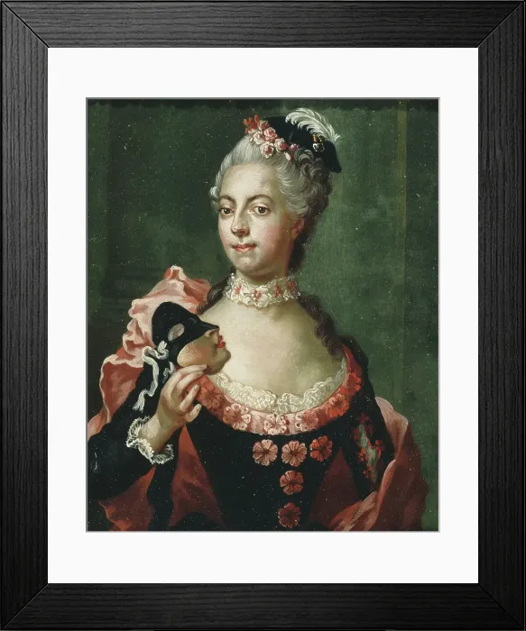 Framed Print : Countess Jacqueline Elisabet Gyldenstolpe, c1760. Creator: Jakob Bjork Framed Print : Countess Jacqueline Elisabet Gyldenstolpe, c1760. Creator: Jakob Bjork