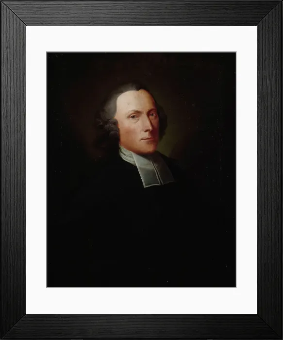 Framed Print : Parson of Laihia Samuel Wacklin (1710-1780), the artist's brother, 1755. Creator: Isak Wacklin Framed Print : Parson of Laihia Samuel Wacklin (1710-1780), the artist's brother, 1755. Creator: Isak Wacklin