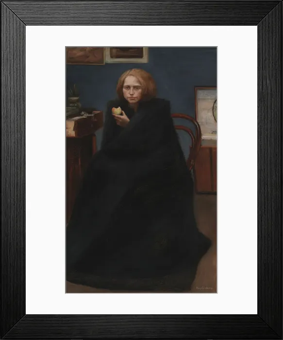 Framed Print : Resting Model, 1904. Creator: Hugo Simberg Framed Print : Resting Model, 1904. Creator: Hugo Simberg