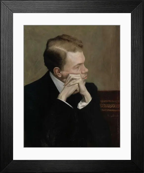 Framed Print : The Artist Fahle Basilier, 1904. Creator: Hugo Simberg Framed Print : The Artist Fahle Basilier, 1904. Creator: Hugo Simberg