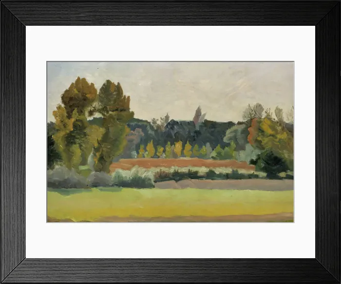 Framed Print : Landscape, 1900-1917. Creator: Ivan Agueli Framed Print : Landscape, 1900-1917. Creator: Ivan Agueli
