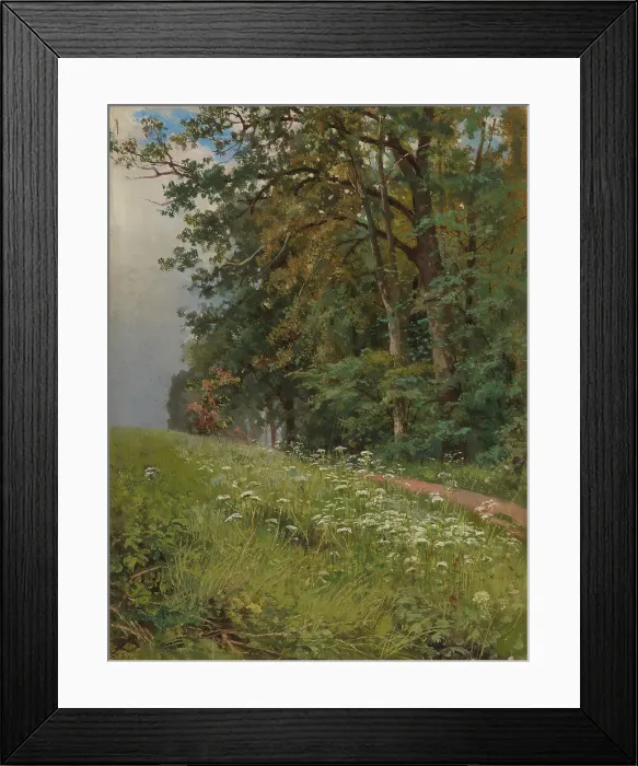 Framed Print : Landscape, c1870s. Creator: Ivan Shishkin Framed Print : Landscape, c1870s. Creator: Ivan Shishkin