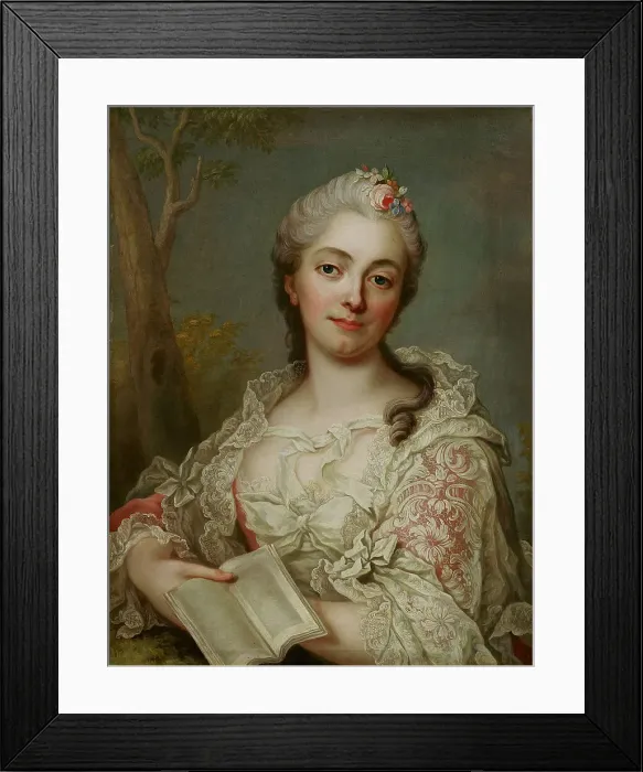 Framed Print : Countess Antoinetta Virginia Gyllenborg, 1761. Creator: Jakob Bjork Framed Print : Countess Antoinetta Virginia Gyllenborg, 1761. Creator: Jakob Bjork