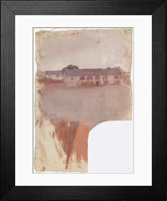 Framed Print : Landscape, Sketch, 1891. Creator: Magnus Enckell Framed Print : Landscape, Sketch, 1891. Creator: Magnus Enckell