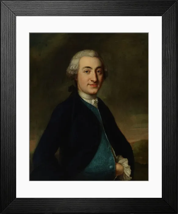 Framed Print : Tanner Jacob Westin the elder, c1740s. Creator: Johan Henrik Scheffel Framed Print : Tanner Jacob Westin the elder, c1740s. Creator: Johan Henrik Scheffel
