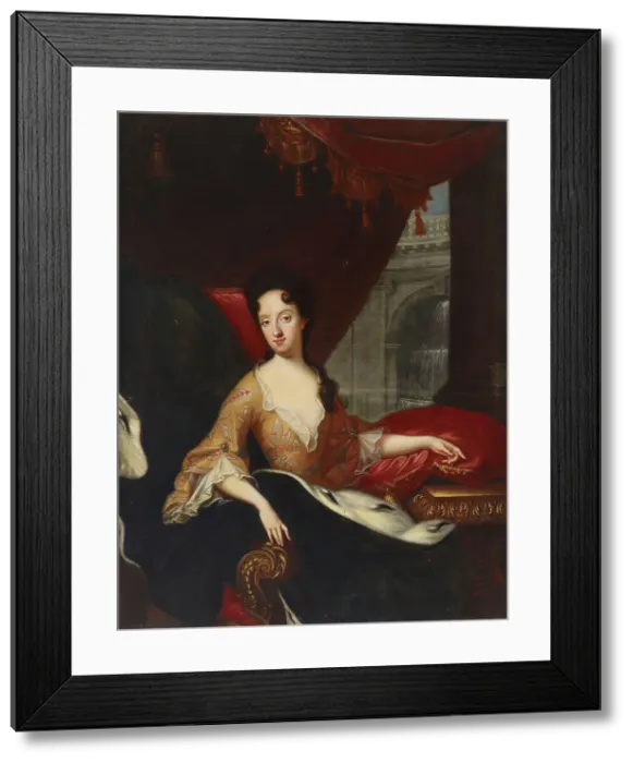 Framed Print : Ulrika Eleonora the Elder, c1687. Creator: Jaen Starbus Framed Print : Ulrika Eleonora the Elder, c1687. Creator: Jaen Starbus