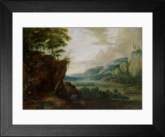 Framed Print : Landscape, c1600s. Creator: Joos de Momper, the younger Framed Print : Landscape, c1600s. Creator: Joos de Momper, the younger