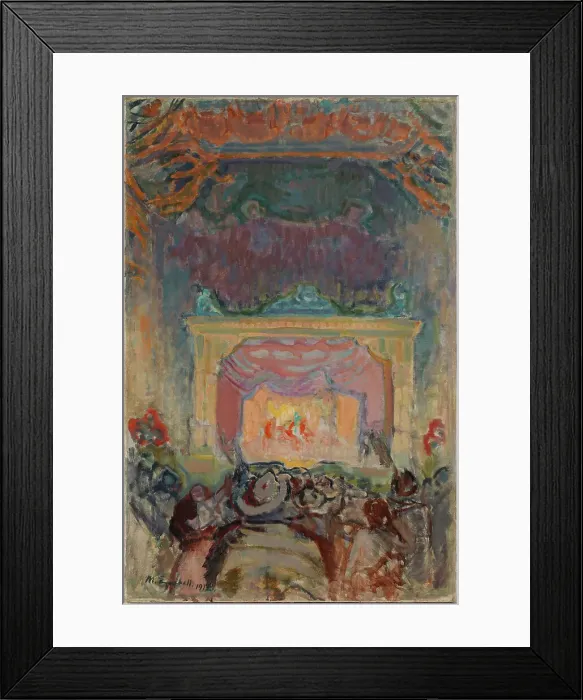 Framed Print : The Variety Theatre in Paris, 1912. Creator: Magnus Enckell Framed Print : The Variety Theatre in Paris, 1912. Creator: Magnus Enckell
