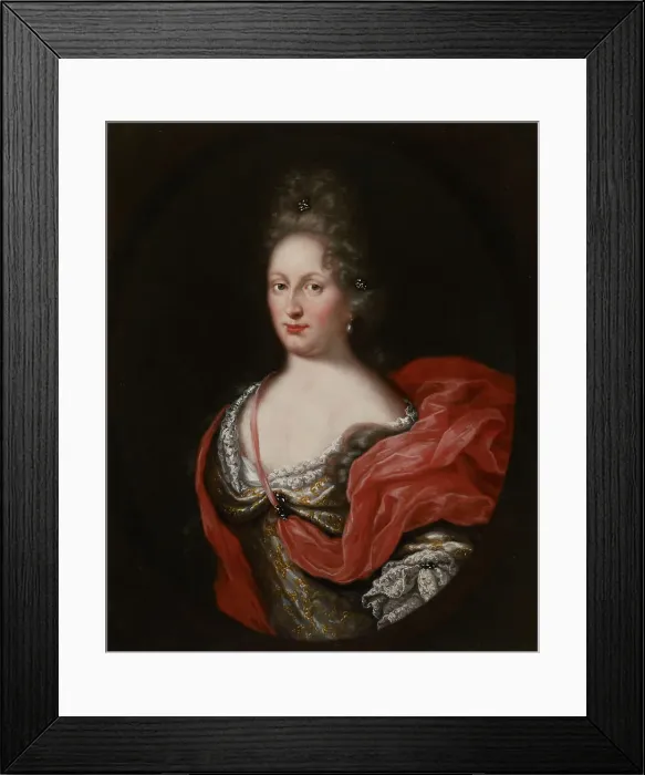 Framed Print : Countess Ingeborg Posse, c1680. Creator: Martin Mytens the Elder Framed Print : Countess Ingeborg Posse, c1680. Creator: Martin Mytens the Elder