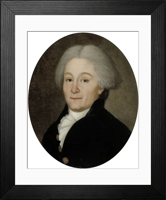 Framed Print : Portrait of Jacob Wilhelm de Pont, 1796. Creator: Nils Schillmark Framed Print : Portrait of Jacob Wilhelm de Pont, 1796. Creator: Nils Schillmark