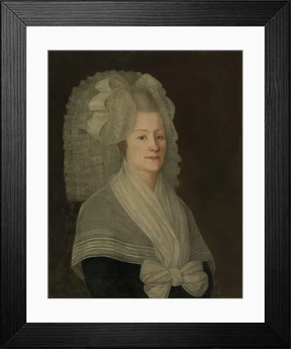 Framed Print : Emerentia Cygnaeus, 1790. Creator: Nils Schillmark Framed Print : Emerentia Cygnaeus, 1790. Creator: Nils Schillmark
