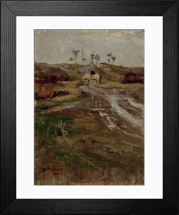 Framed Print : Landscapes, 1900. Creator: Verner Thome Framed Print : Landscapes, 1900. Creator: Verner Thome