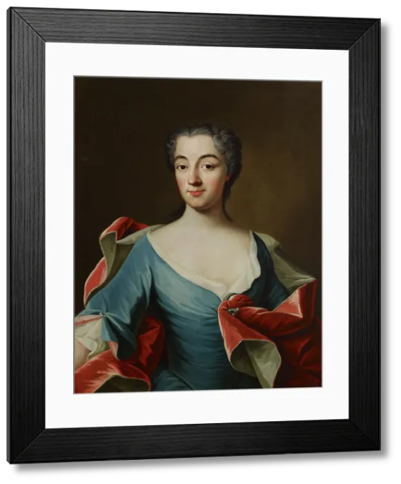 Framed Print : Maria Juliana Bedoire, c1740. Creator: Olof Arenius Framed Print : Maria Juliana Bedoire, c1740. Creator: Olof Arenius