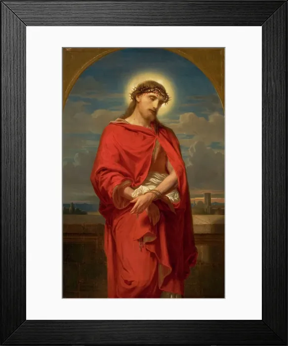 Framed Print : Ecce Homo, 1857. Creator: Otto Mengelberg